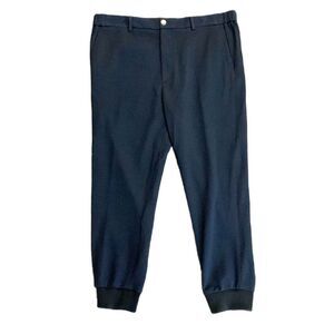 Ben Sherman NWTs Function Hurdle Navy Blue Textured Performance Joggers Size XL